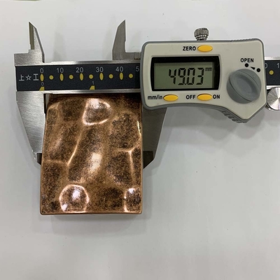a prova 40mm de bronze da oxidação da fivela de cinto de 38mm níquel a anti oxidação livre