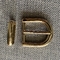 TGKELL 3 em 1 Pin de gerencio de alumínio de bronze do grampo dos encaixes da fivela de cinto auto