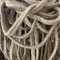 Poliéster de nylon cru da corda elástica do cânhamo para vestuários das sapatas do saco
