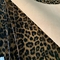 Espessura de couro da tela 1mm-3mm da cópia bovina do leopardo para sacos das sapatas