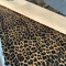 Espessura de couro da tela 1mm-3mm da cópia bovina do leopardo para sacos das sapatas